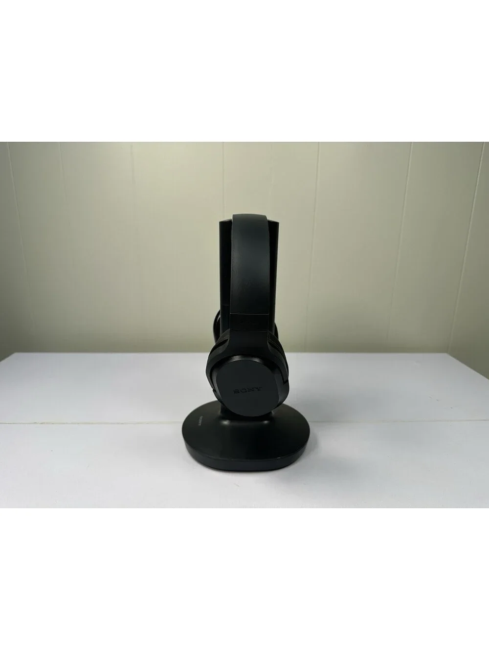 Sony WH-RF400 Wireless RF TV Headphones TMR-RF400R Charging Dock Tested Works